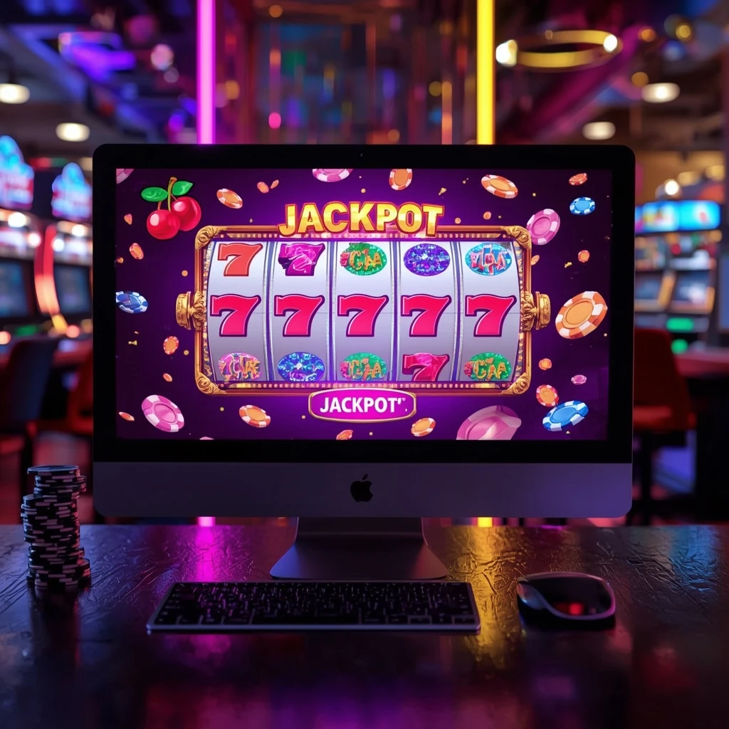 slots en el monitor GUTS CASINO